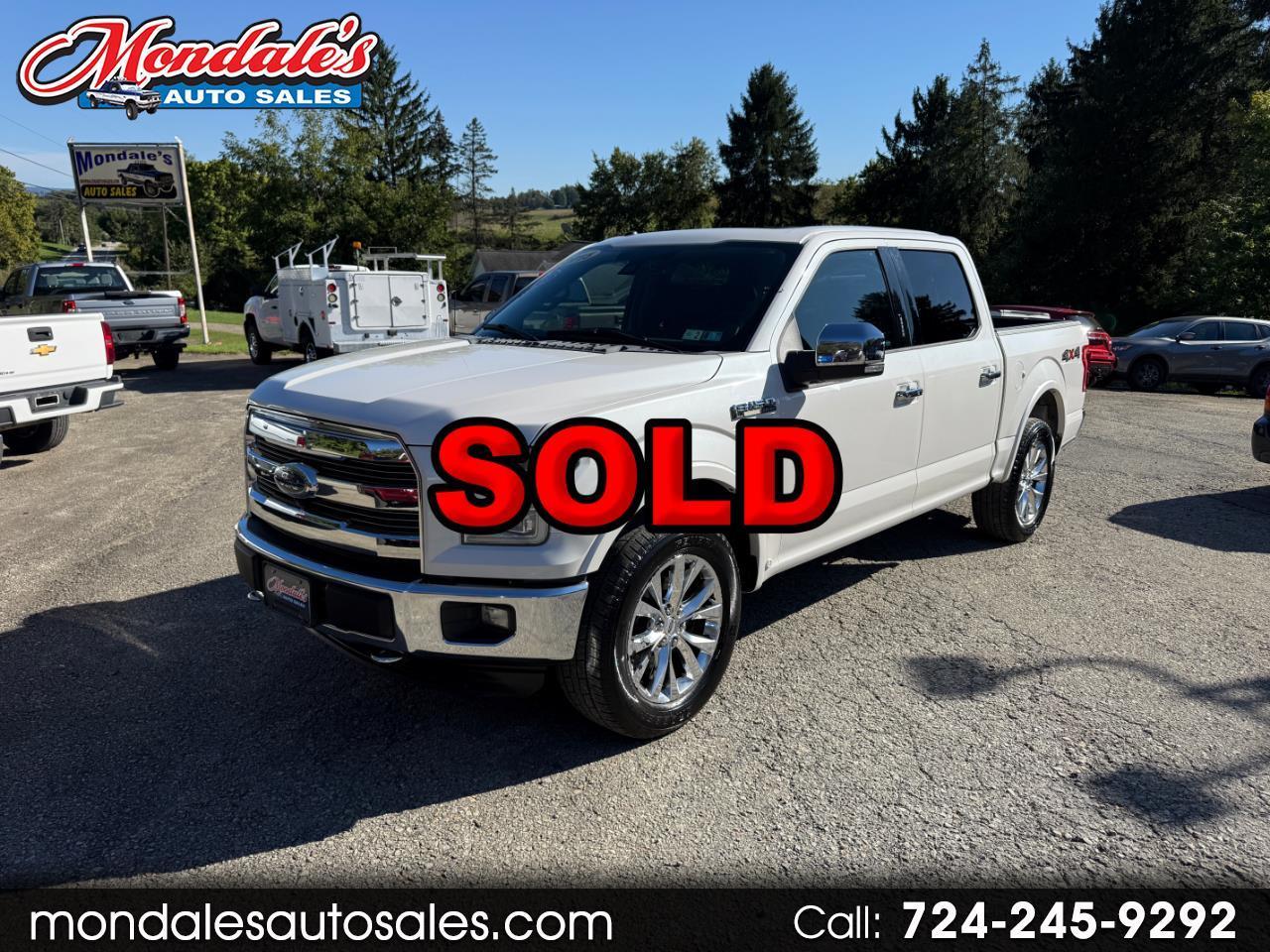 2015 Ford F-150 Lariat SuperCrew 5.5-ft. Bed 4WD