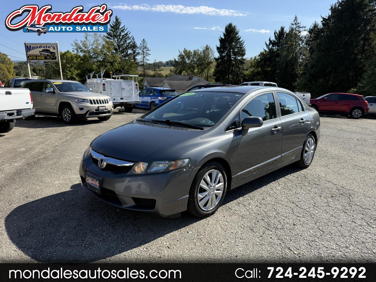 2011 Honda Civic LX Sedan 5-Speed AT
