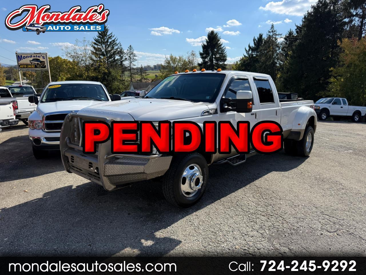 2013 Ford F-350 SD King Ranch Crew Cab Long Bed DRW 4WD