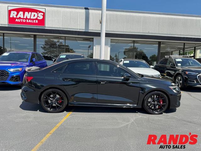 Black 2023 Audi RS 3 2.5T quattro Sedan All-Wheel Drive Automatic