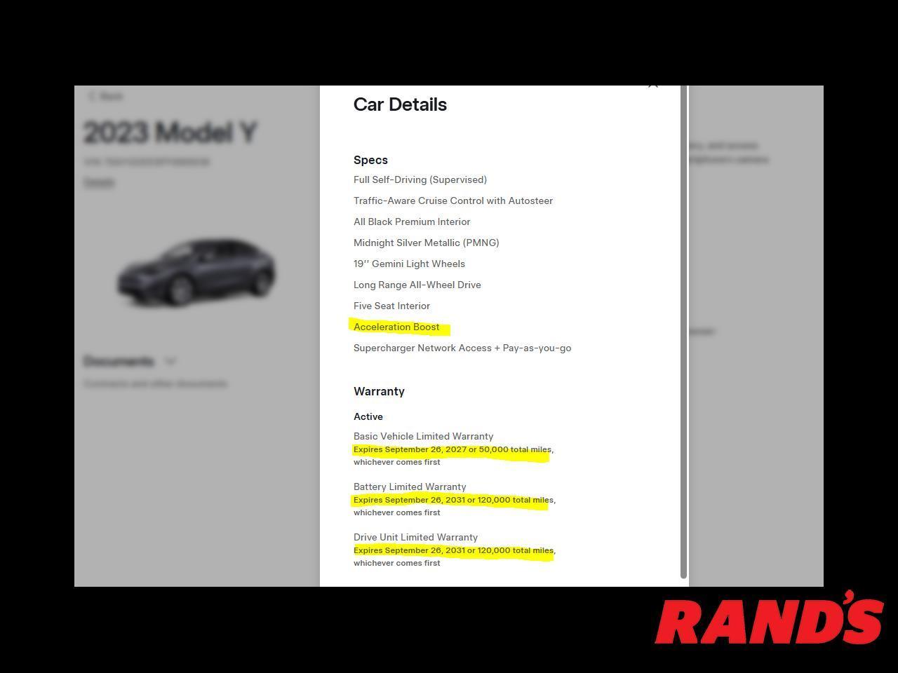 2023 Tesla Model Y Long Range