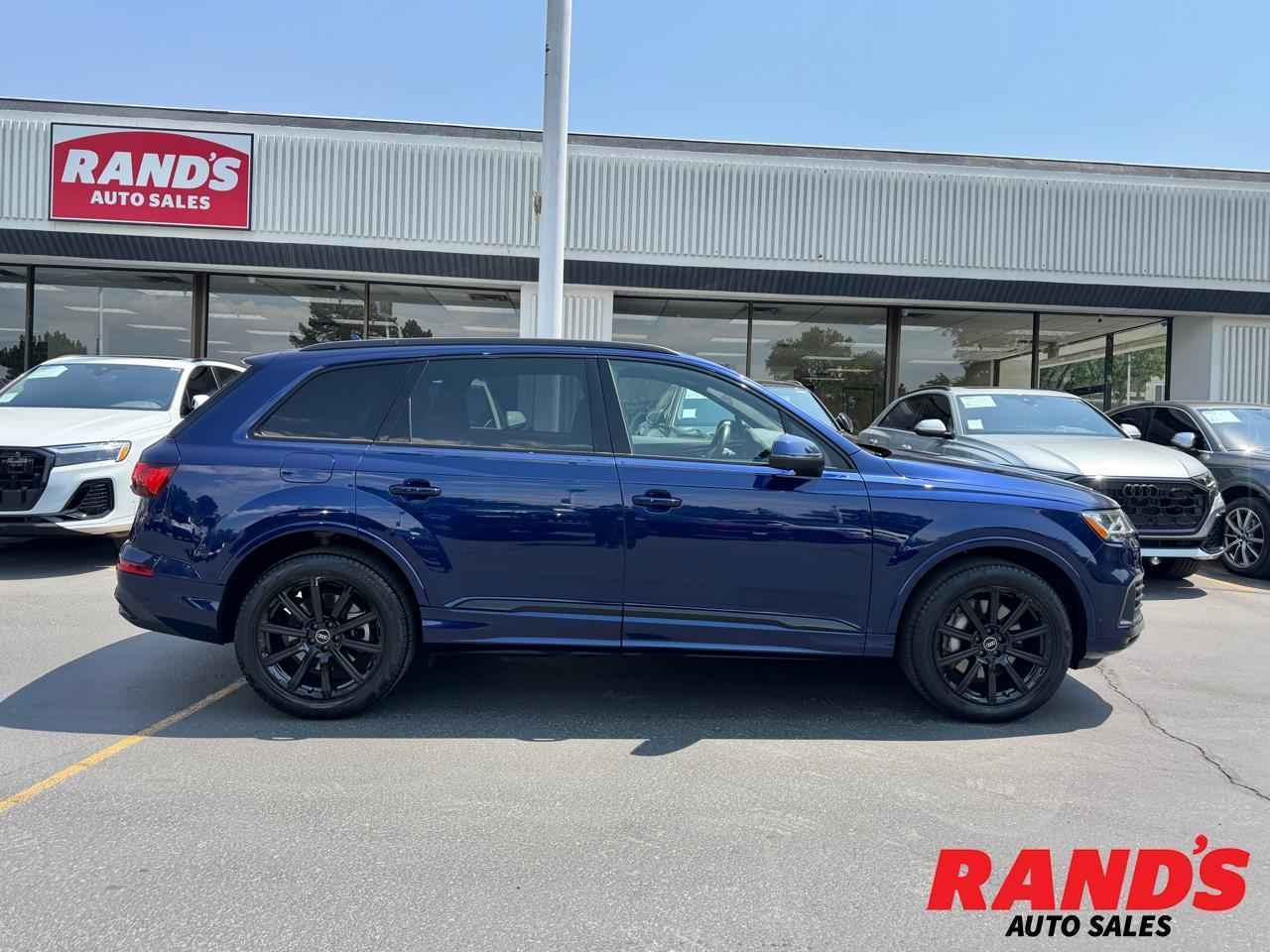 Blue 2023 Audi Q7 SUV / Crossover All-Wheel Drive Automatic