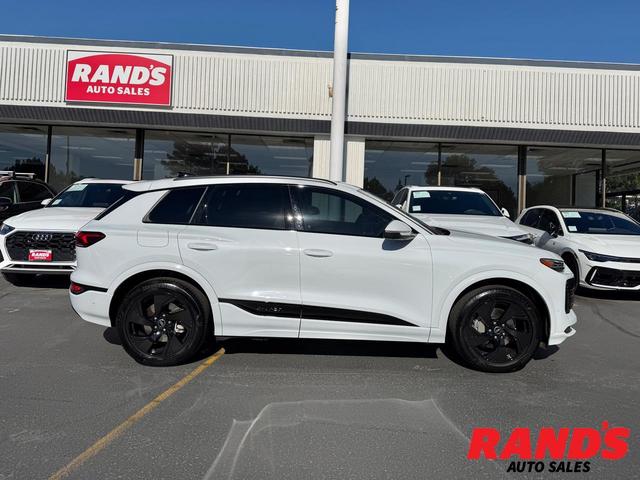 White 2025 Audi Q6 e-tron SUV / Crossover All-Wheel Drive Automatic
