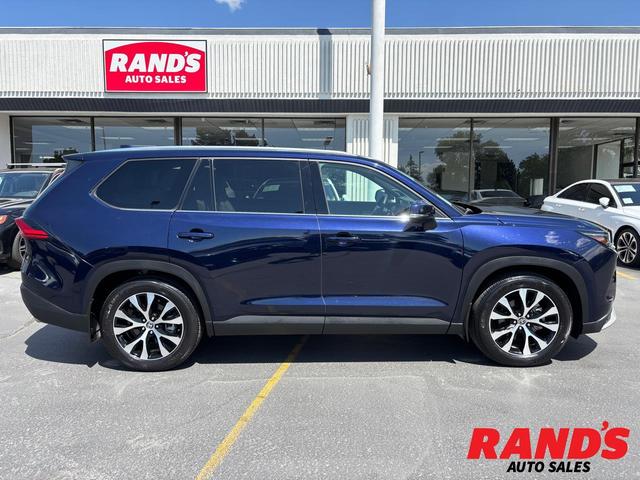 Blue 2024 Toyota Grand Highlander Hybrid SUV / Crossover All-Wheel Drive Automatic
