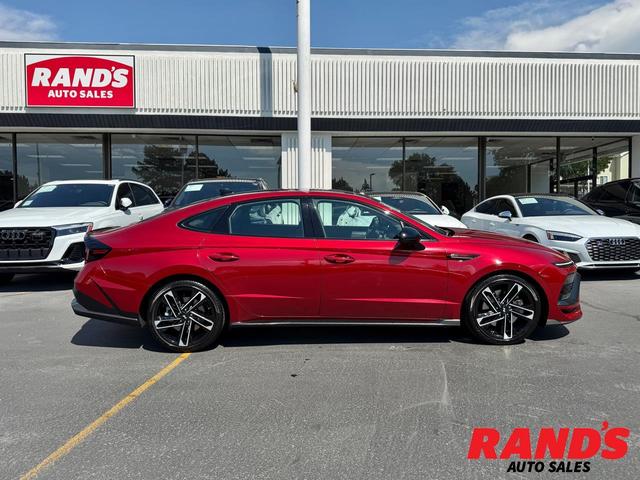 Red 2024 Hyundai Sonata Sedan Front-Wheel Drive Automatic