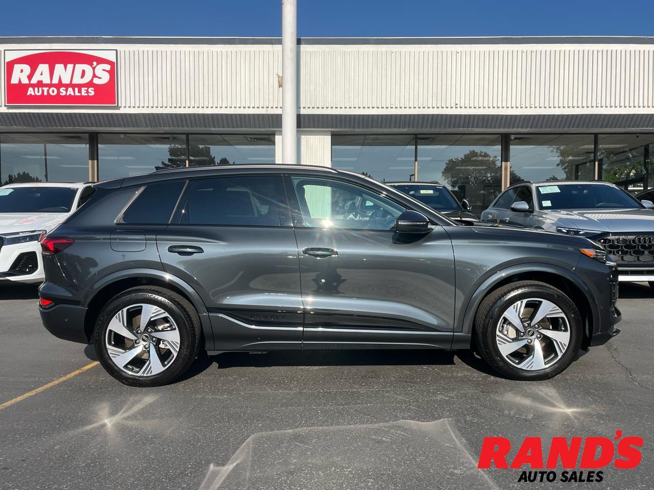Gray 2025 Audi Q6 e-tron SUV / Crossover All-Wheel Drive Automatic