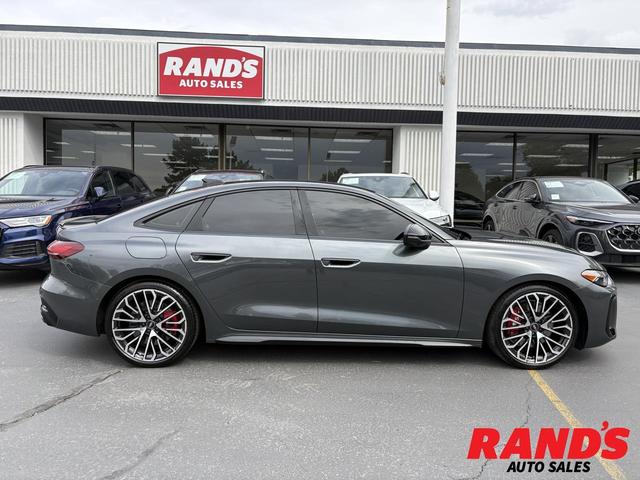 Gray 2025 Audi S5 Sedan All-Wheel Drive Automatic