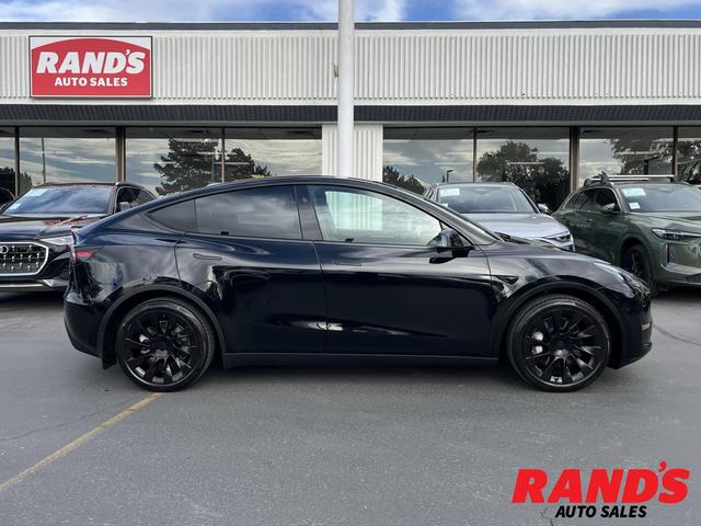 Black 2025 Tesla Model Y SUV / Crossover All-Wheel Drive Automatic