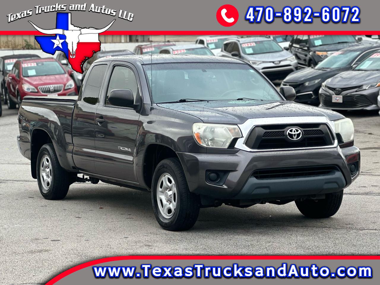 2013 Toyota Tacoma 2WD Access Cab I4 MT (Natl)
