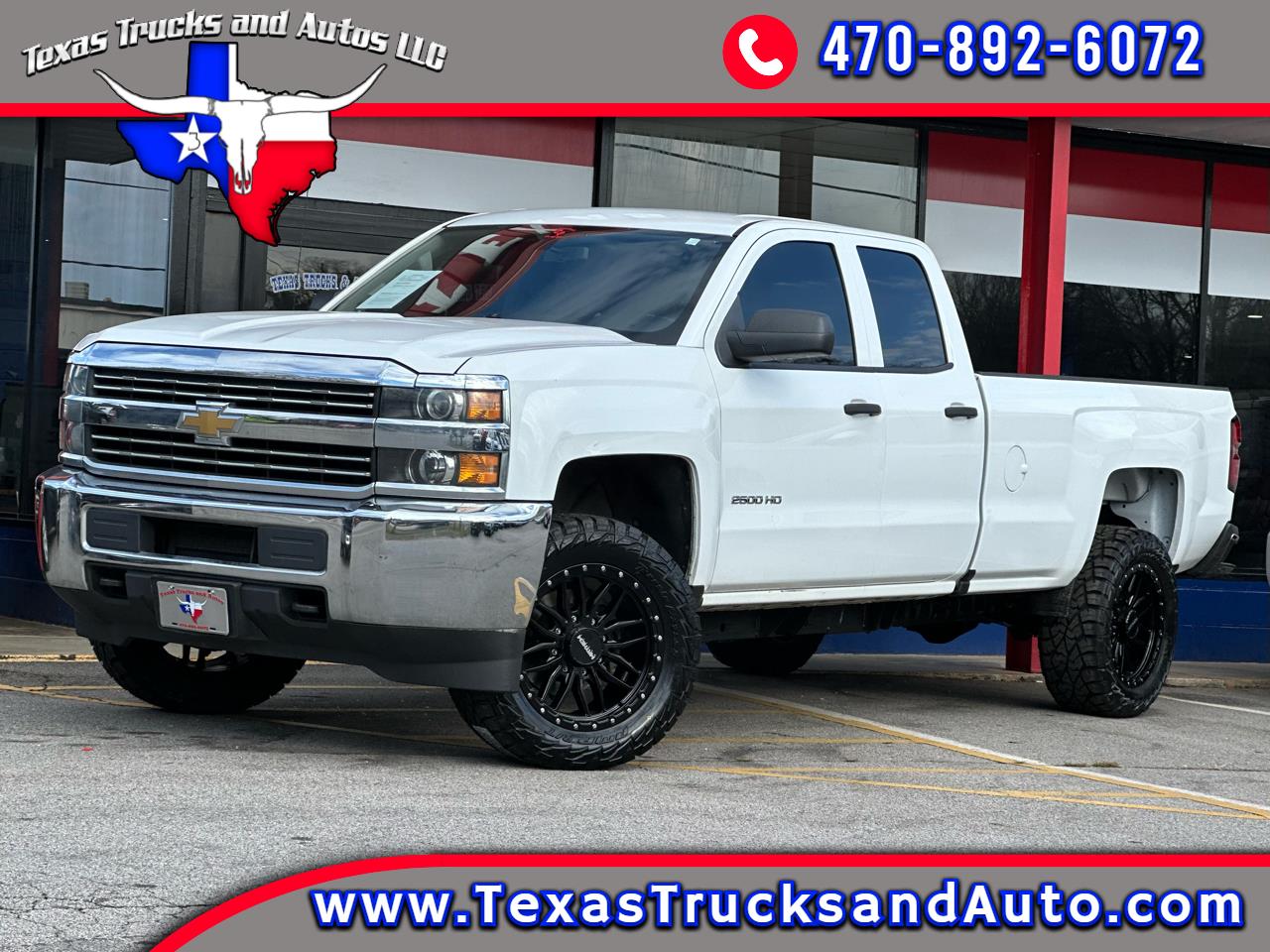 2018 Chevrolet Silverado 2500HD 2WD Double Cab 158.1" Work Truck