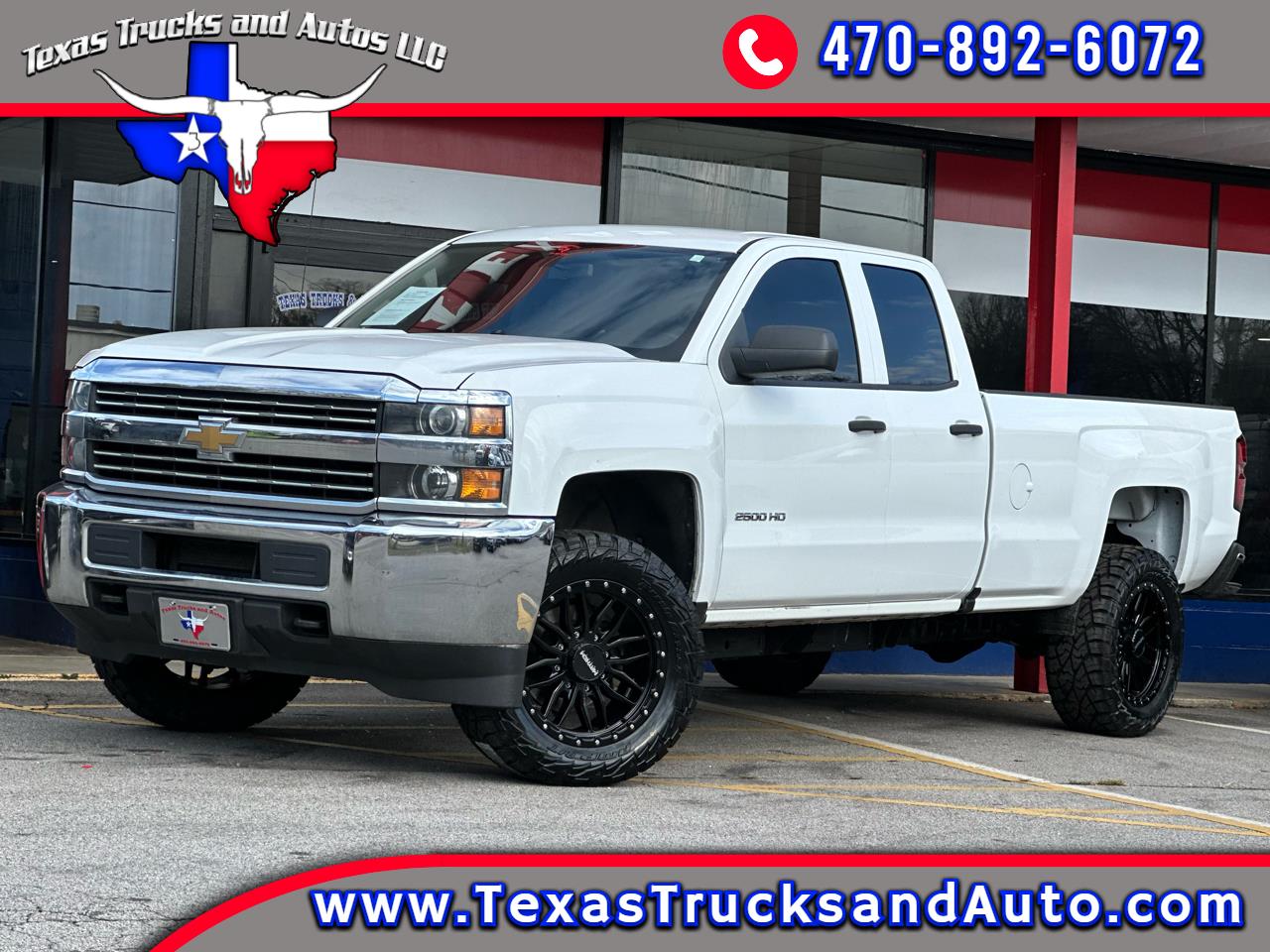 2018 Chevrolet Silverado 2500HD 2WD Double Cab 158.1" Work Truck