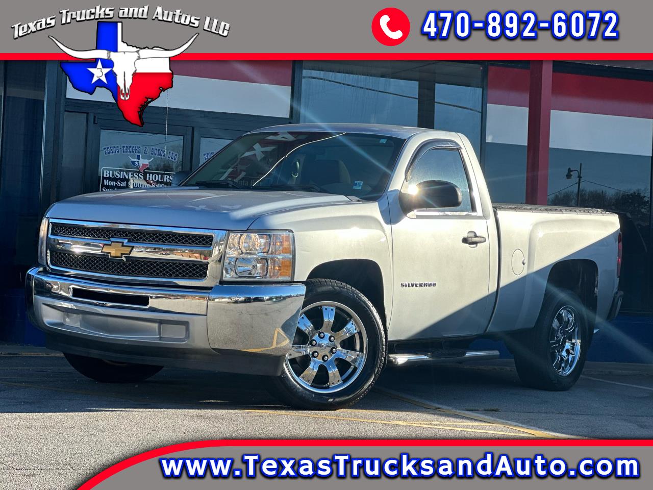 2012 Chevrolet Silverado 1500 2WD Reg Cab 119.0" Work Truck