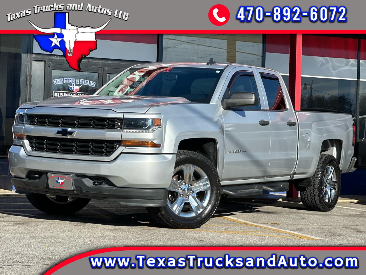2017 Chevrolet Silverado 1500 2WD Double Cab 143.5" Custom