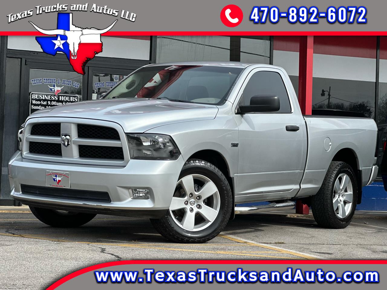 2012 RAM 1500 4WD Reg Cab 120.5" Express