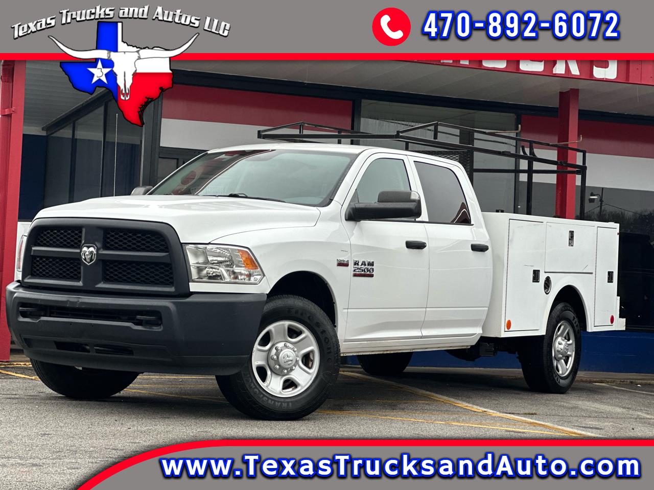 2018 RAM 2500 Tradesman 4x2 Crew Cab 8' Box