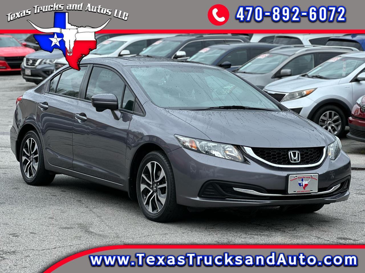 2015 Honda Civic Sedan 4dr CVT EX