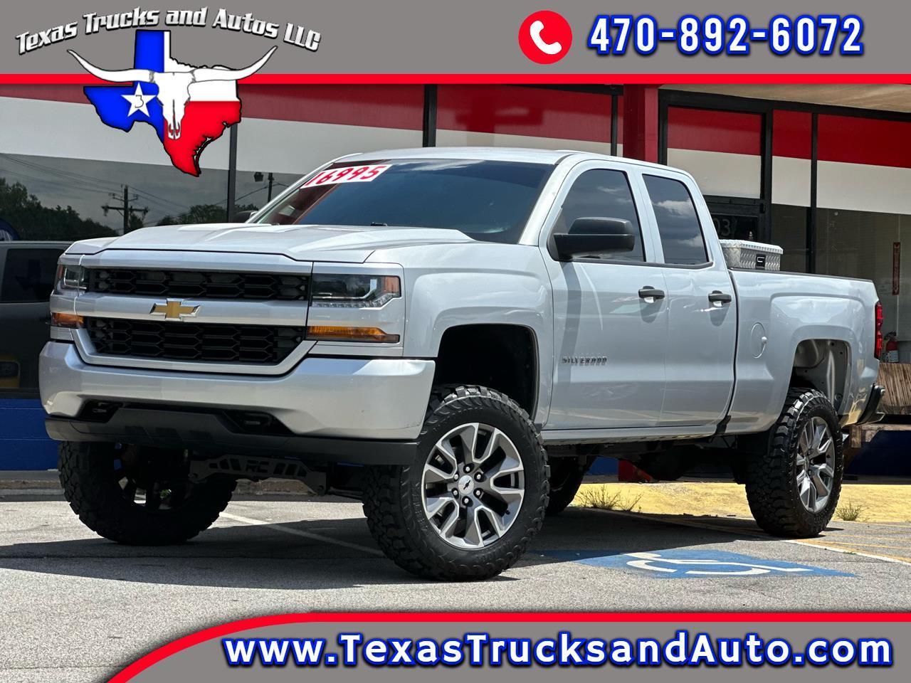2016 Chevrolet Silverado 1500 2WD Double Cab 143.5" Custom