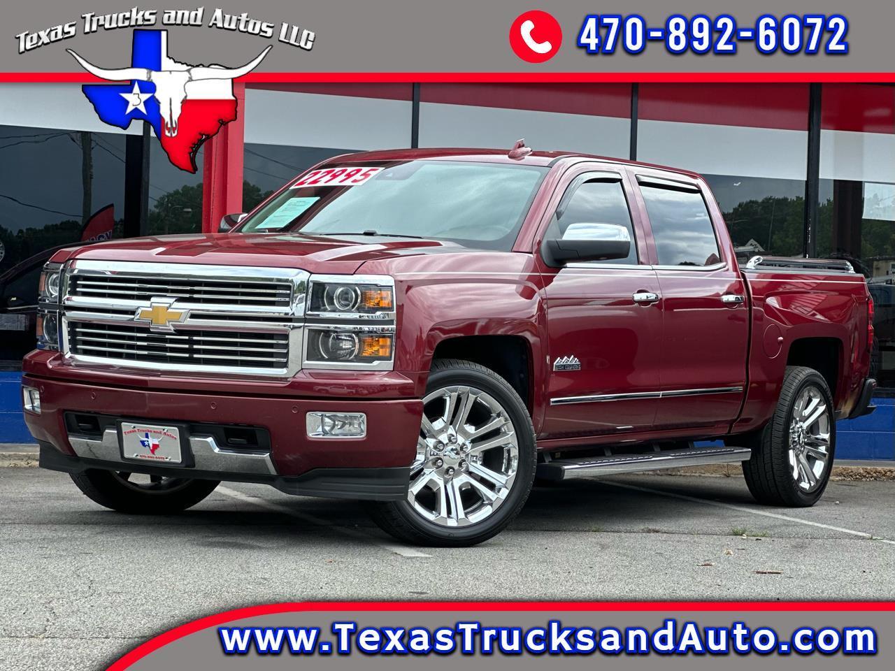 2015 Chevrolet Silverado 1500 2WD Crew Cab 143.5" High Country