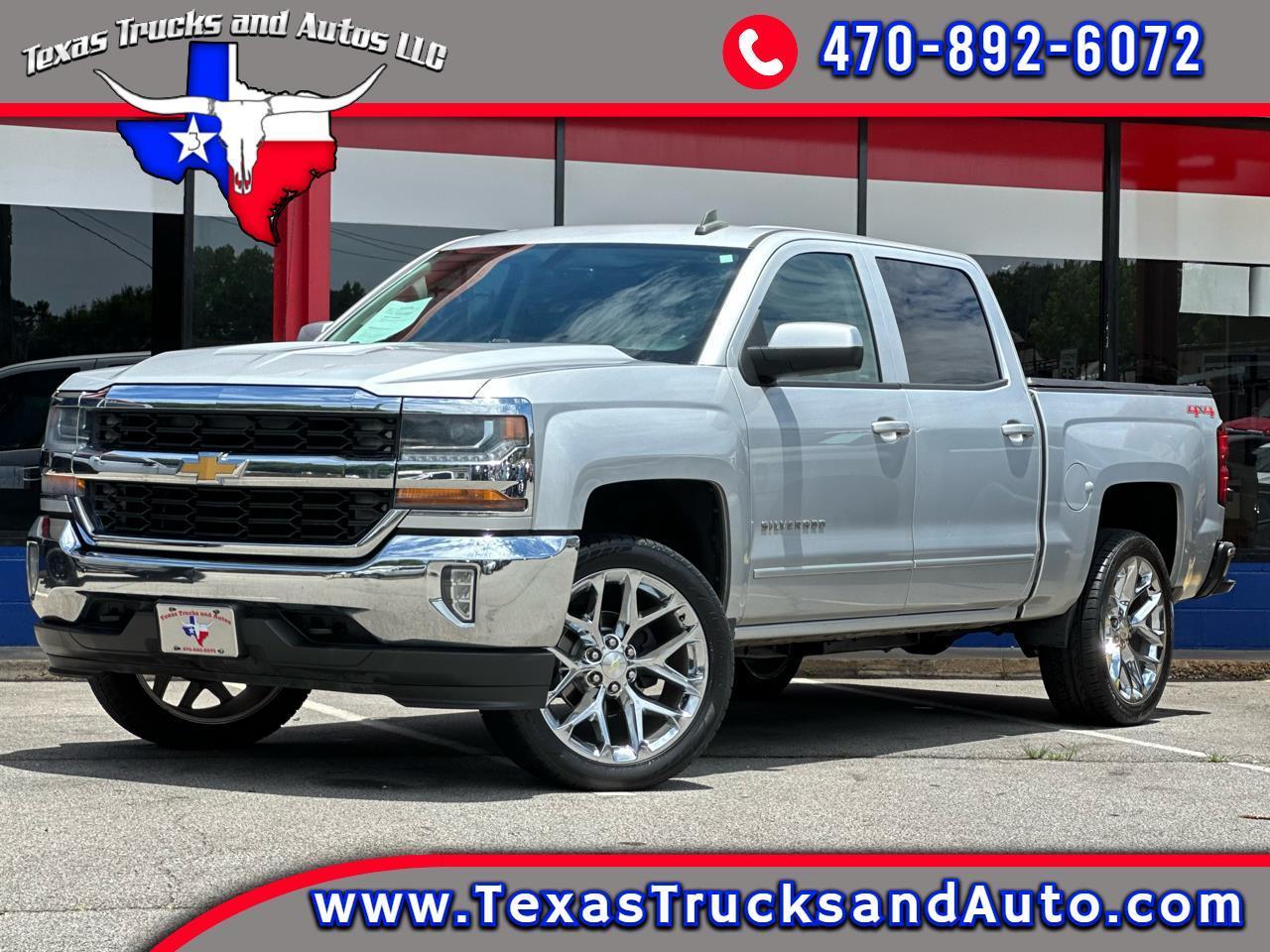 2016 Chevrolet Silverado 1500 4WD Crew Cab 143.5" LT w/1LT