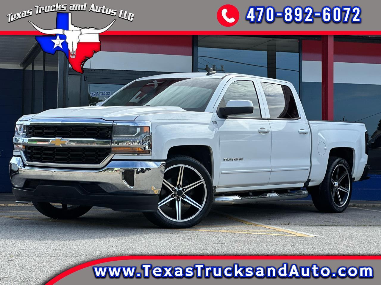 2016 Chevrolet Silverado 1500 2WD Crew Cab 143.5" LT w/1LT
