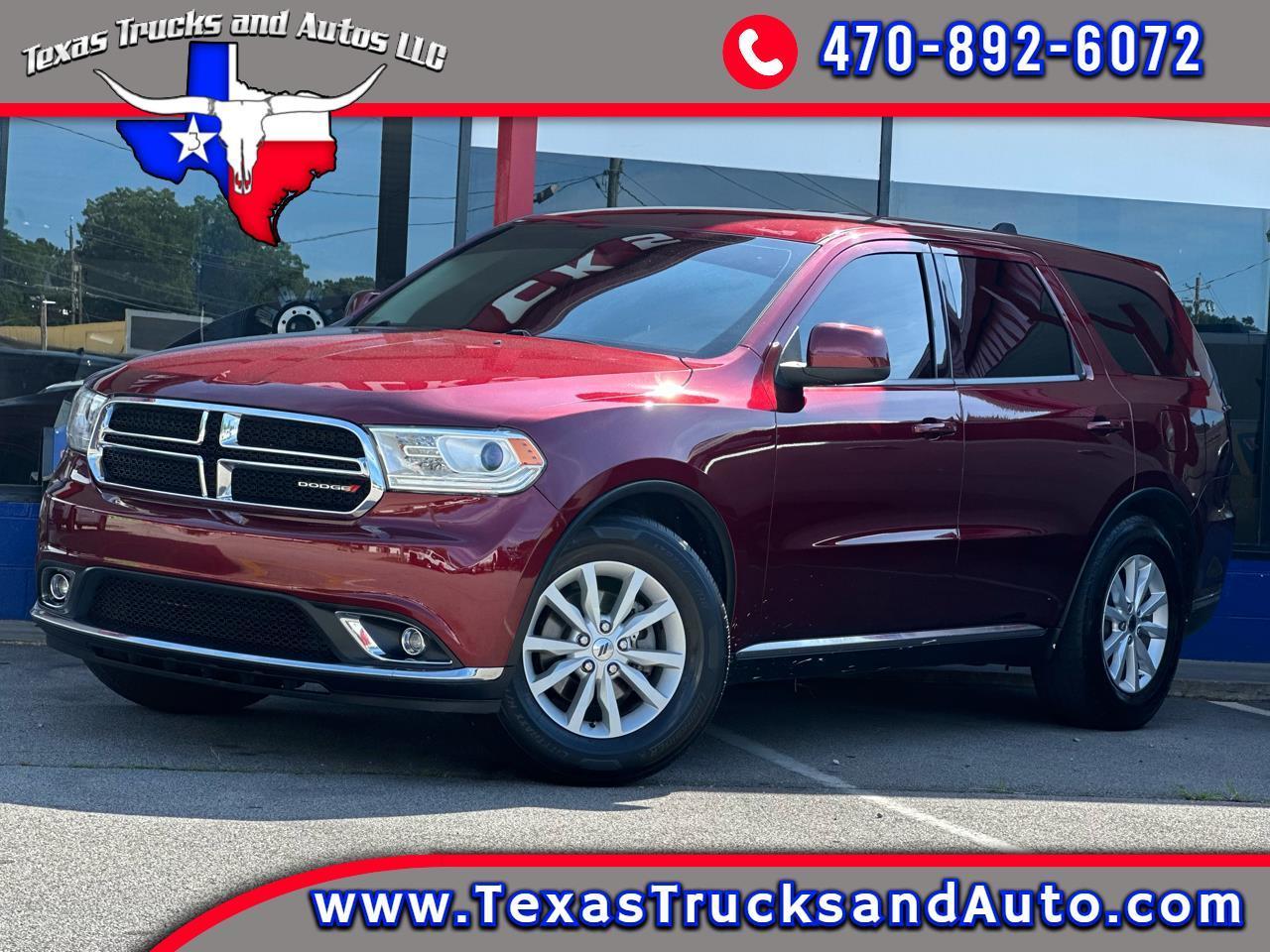 2020 Dodge Durango SXT RWD