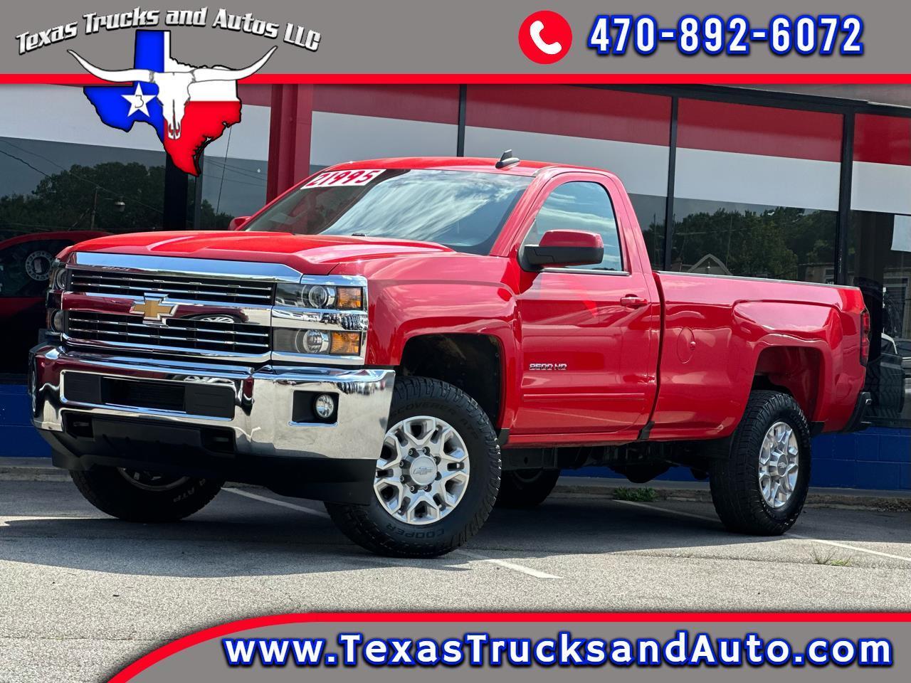 2017 Chevrolet Silverado 2500HD 2WD Reg Cab 133.6" LT