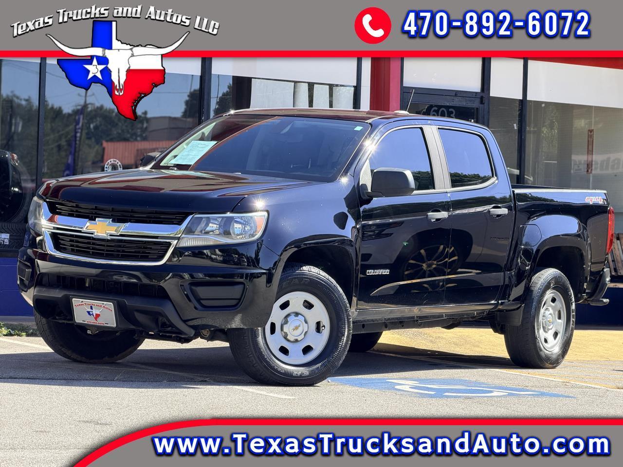 2017 Chevrolet Colorado 4WD Crew Cab 128.3" WT