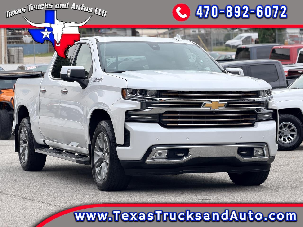 2019 Chevrolet Silverado 1500 4WD Crew Cab 147" High Country
