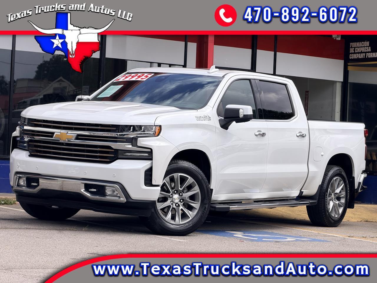 2019 Chevrolet Silverado 1500 4WD Crew Cab 147" High Country