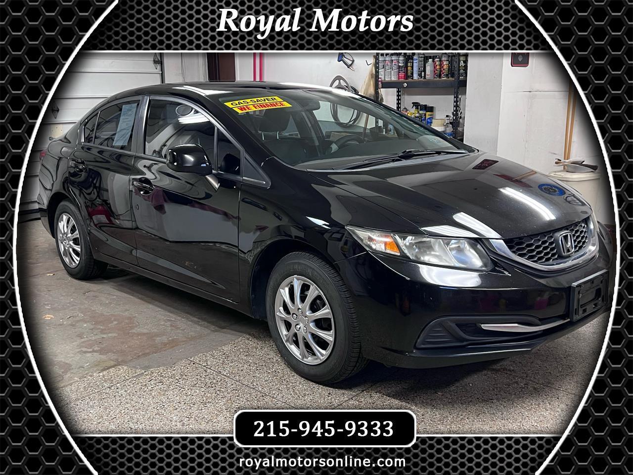2013 Honda Civic LX Sedan 5-Speed AT