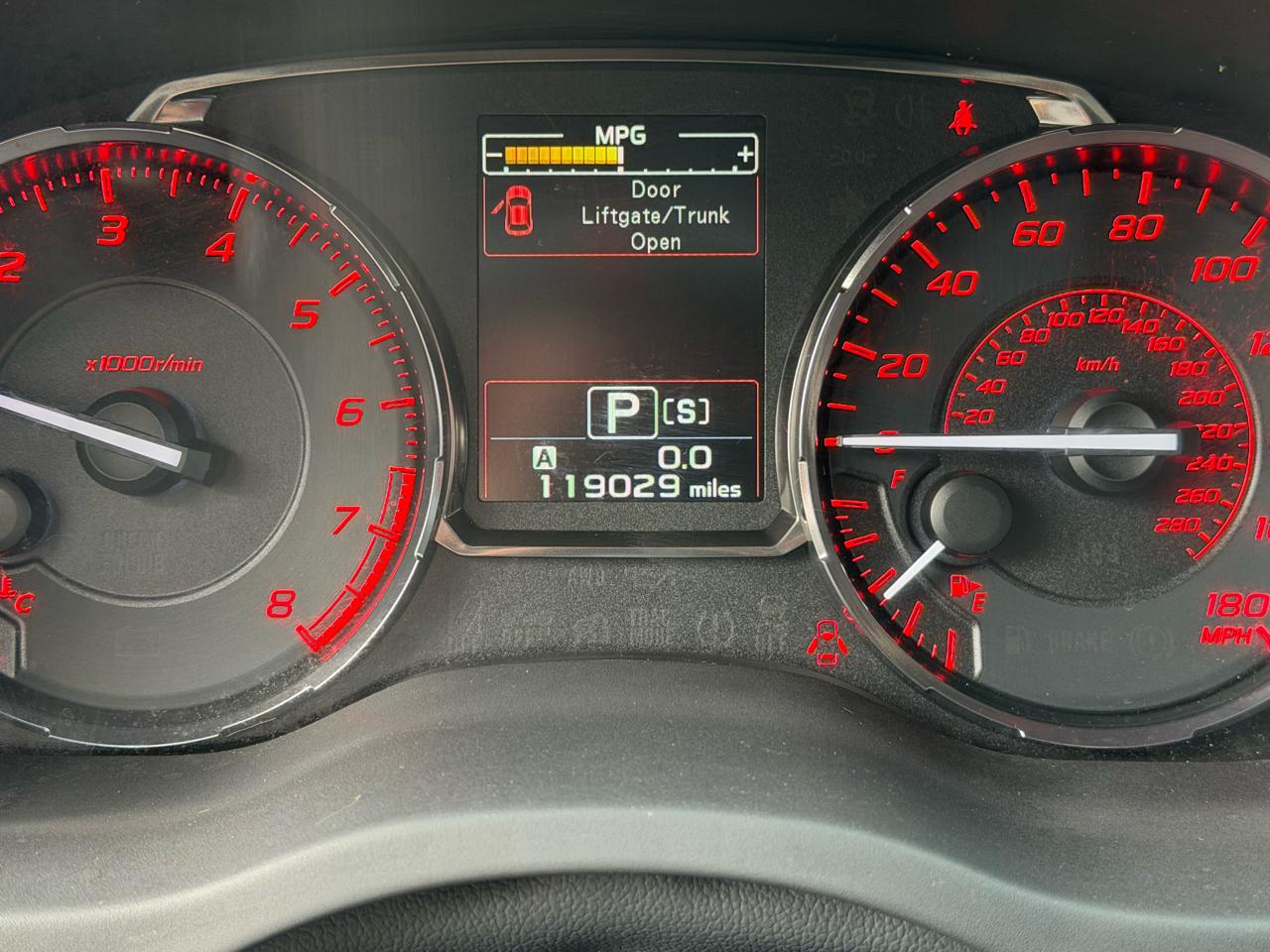 Subaru Impreza WRX Premium 4-Door 2015