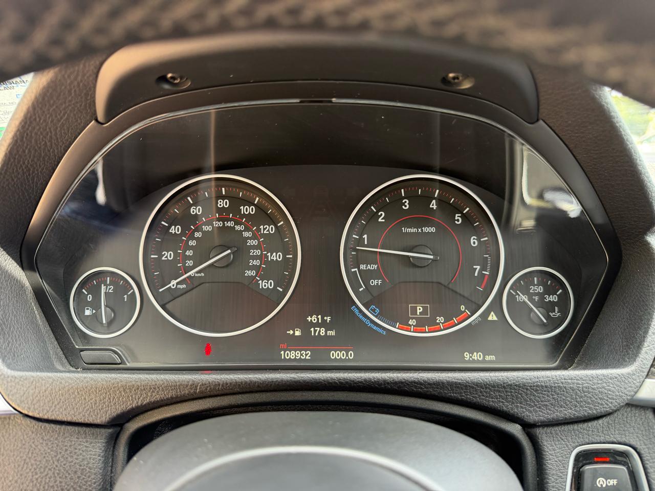 BMW 3-Series 330i 4D Sedan 2017