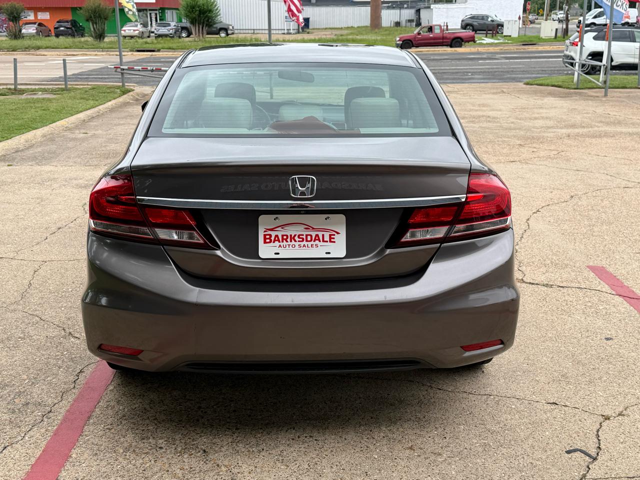 Honda Civic 4dr Sedan 1.5L LX Auto 2014