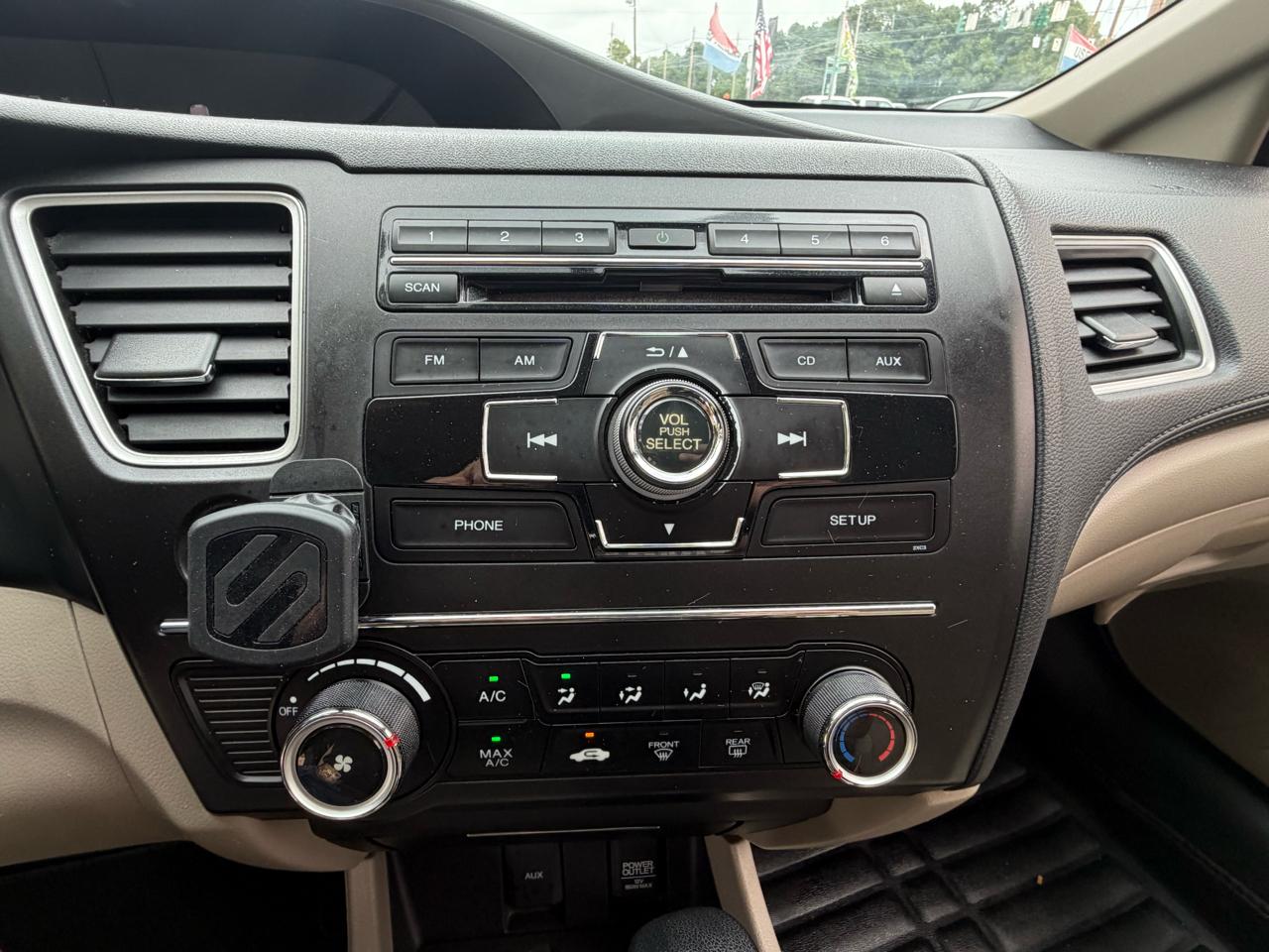 Honda Civic 4dr Sedan 1.5L LX Auto 2014
