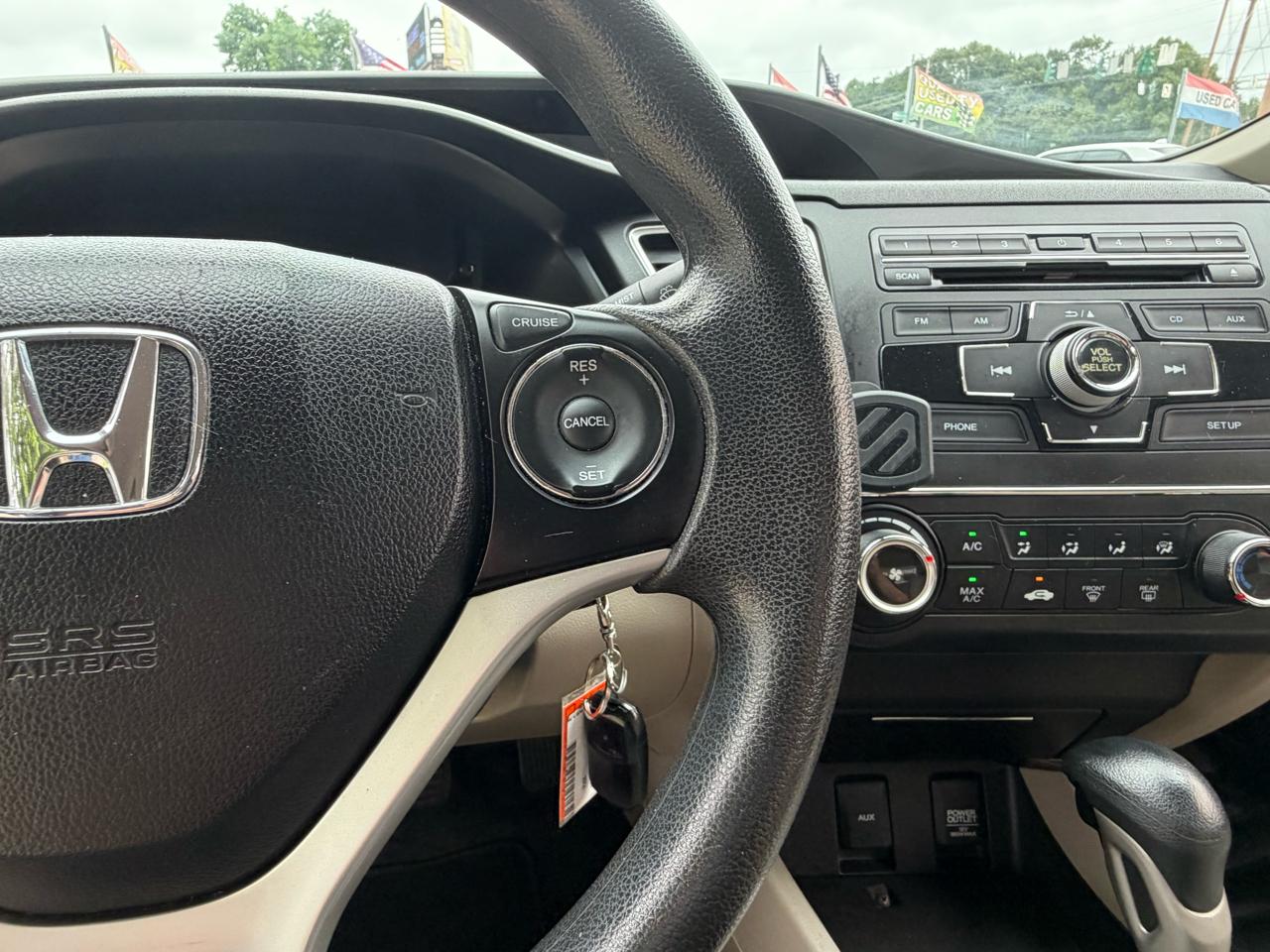 Honda Civic 4dr Sedan 1.5L LX Auto 2014