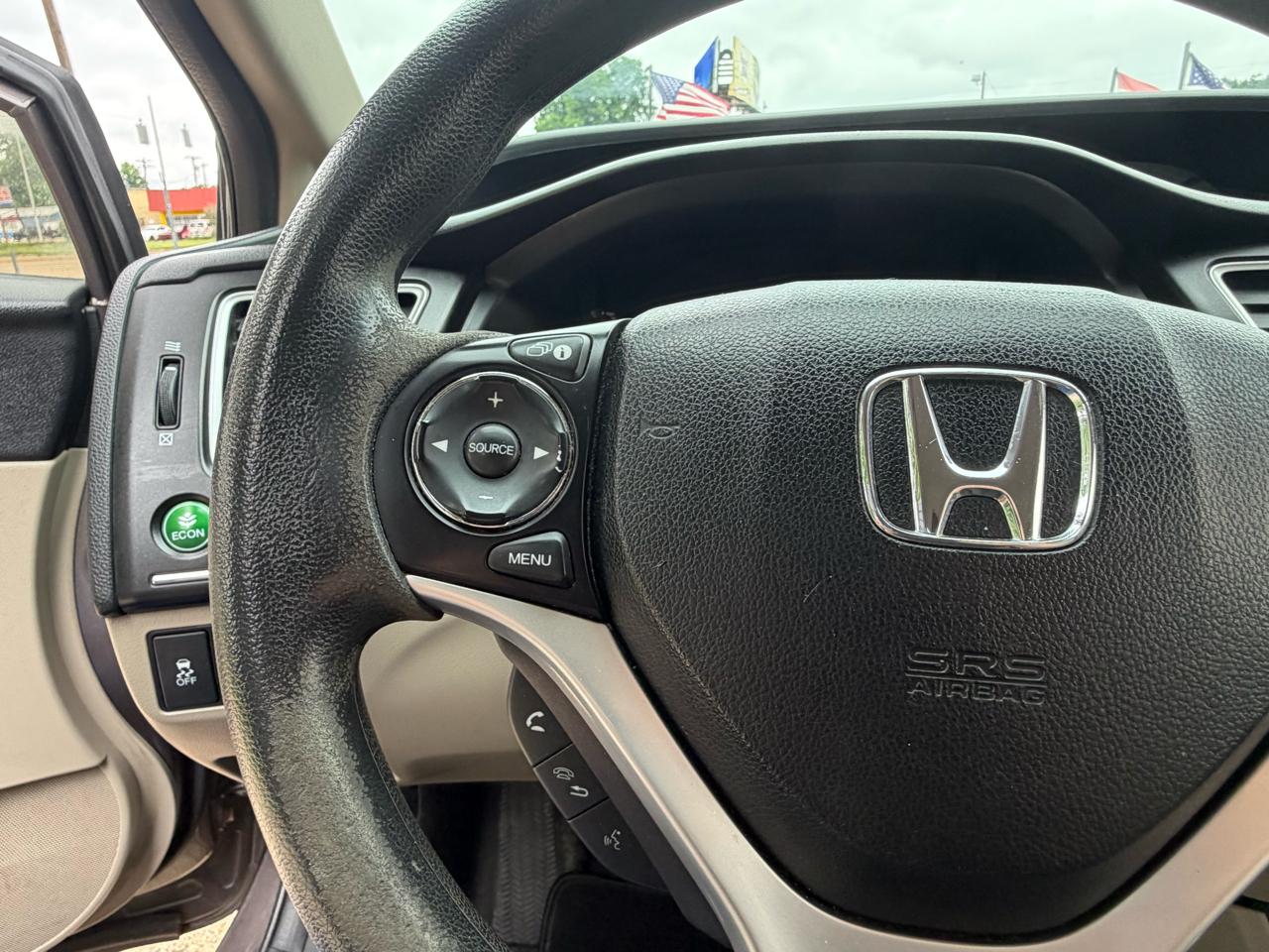 Honda Civic 4dr Sedan 1.5L LX Auto 2014