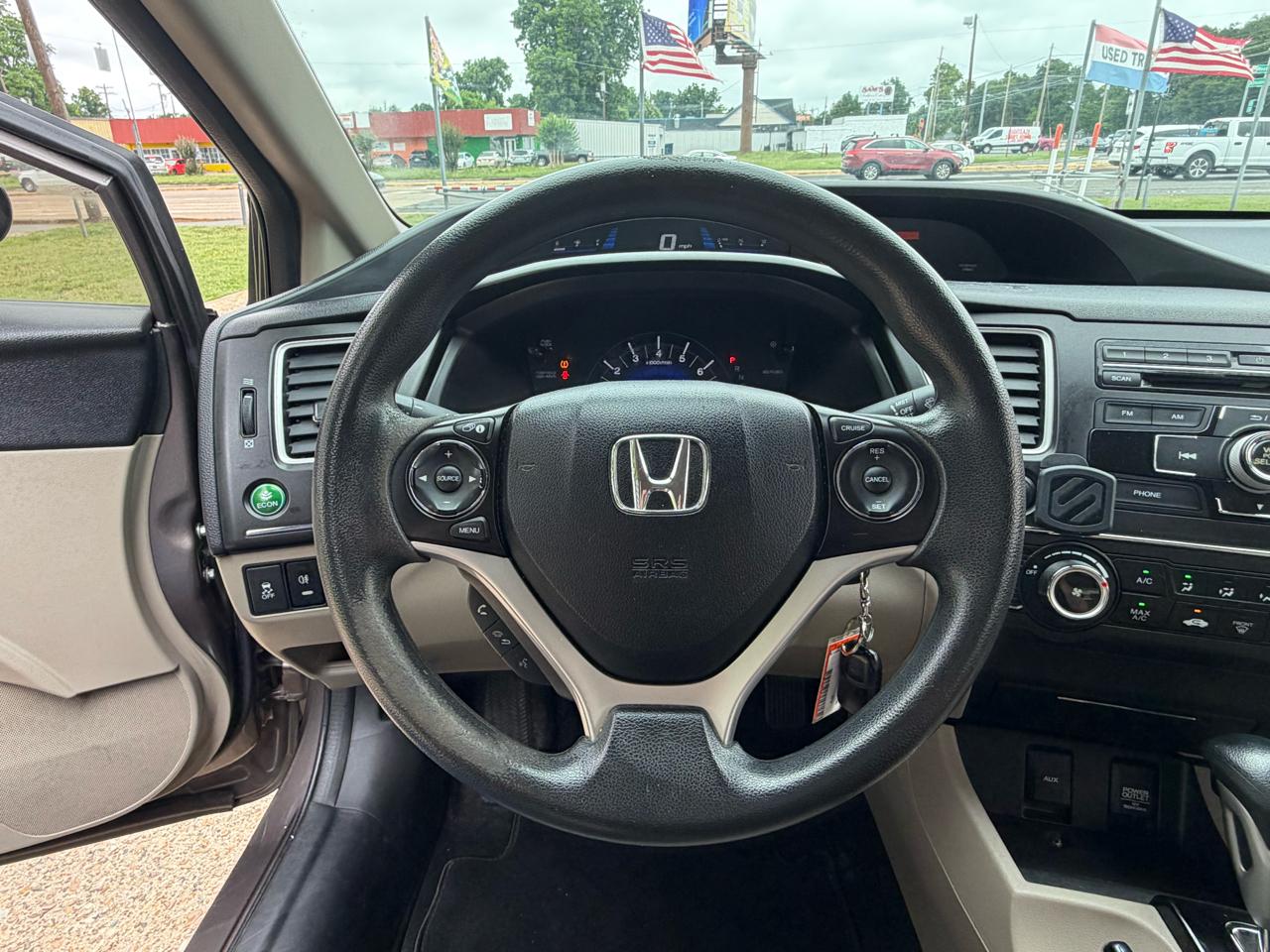 Honda Civic 4dr Sedan 1.5L LX Auto 2014