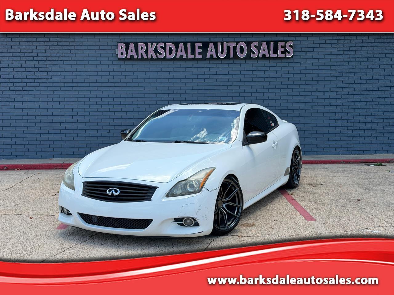 2012 Infiniti G37 Coupe 2dr Sport