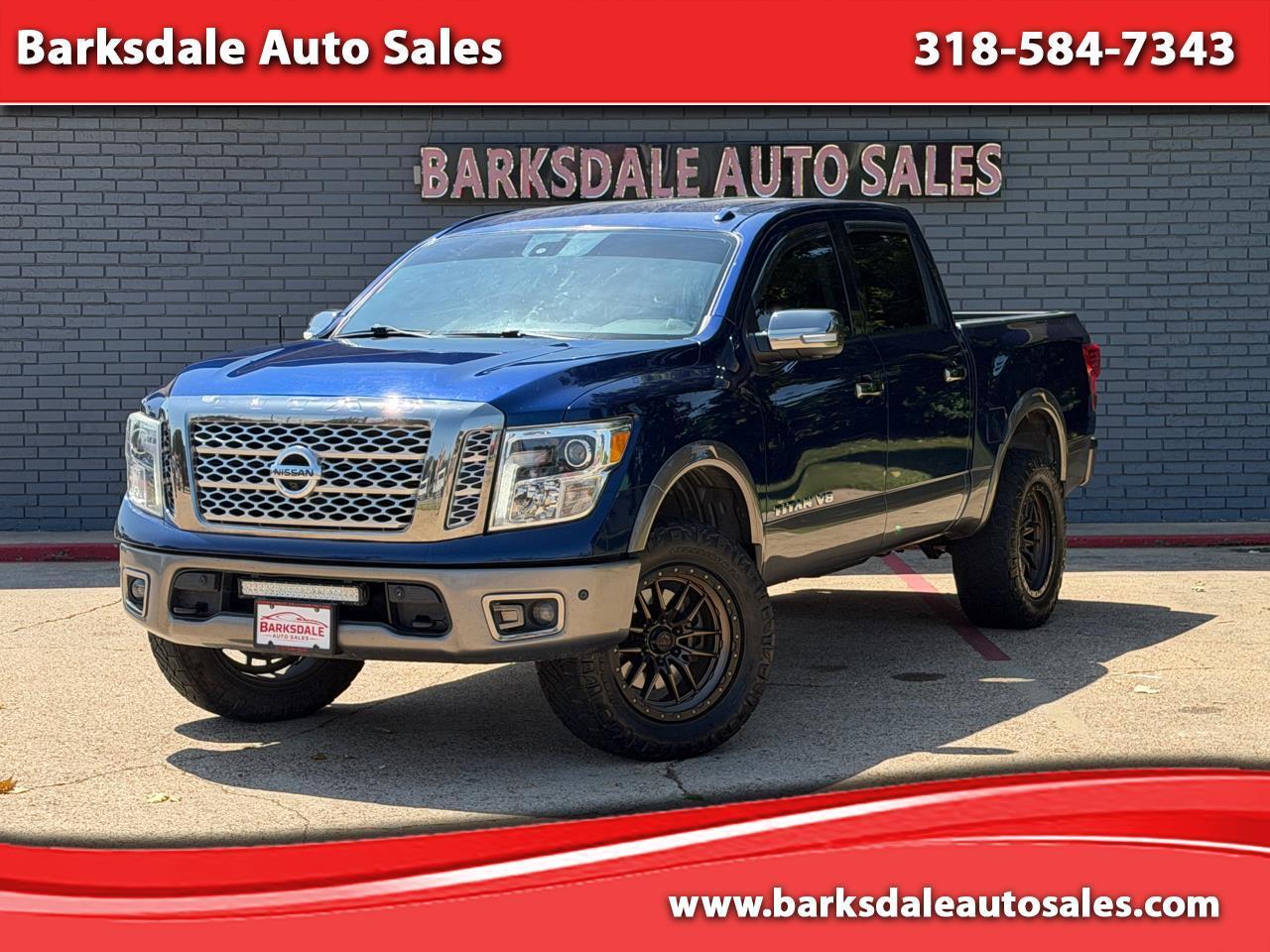 2019 Nissan Titan 4x4 Crew Cab Platinum Reserve