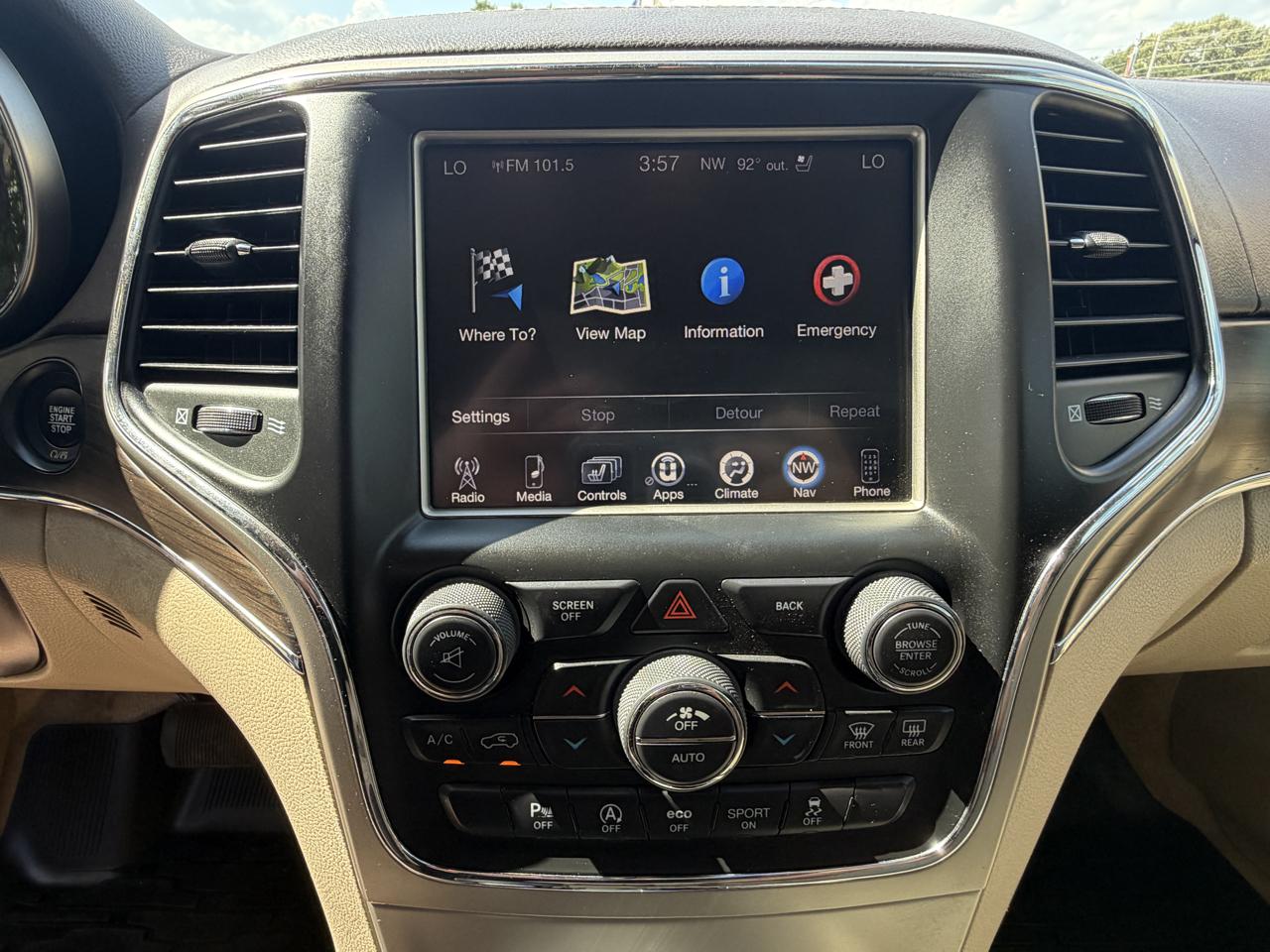 Jeep Grand Cherokee 2WD 4dr Overland 2017