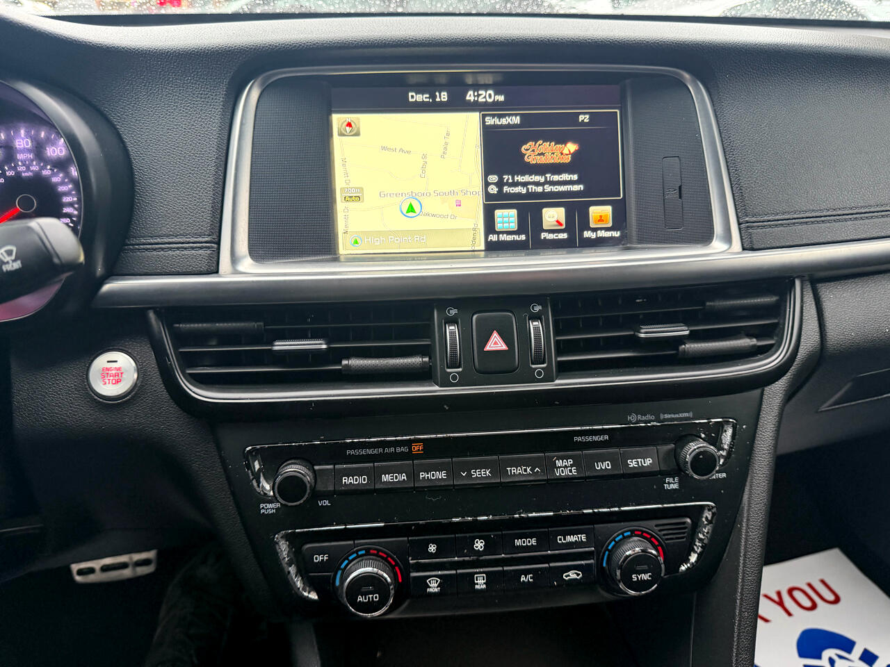 Kia Optima 4dr Sdn SX Turbo 2016