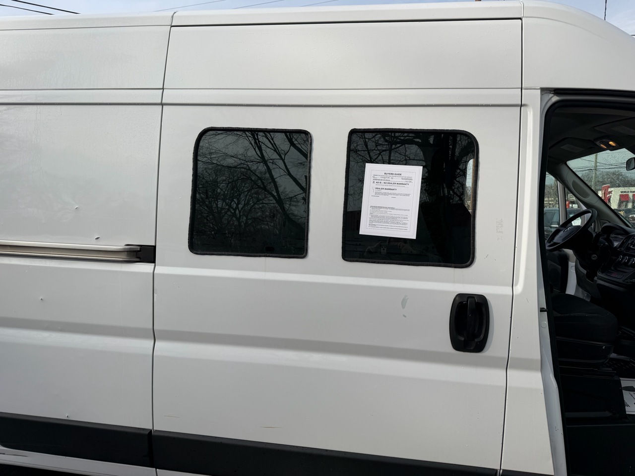 RAM ProMaster Cargo Van 2500 High Roof 159" WB 2021