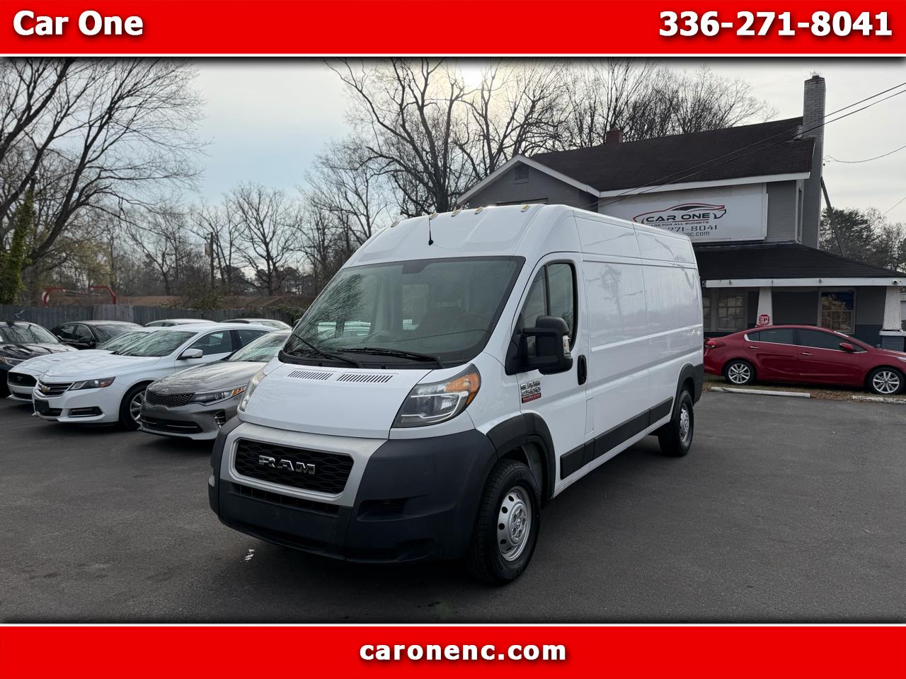 2021 RAM ProMaster Cargo Van 2500 High Roof 159" WB