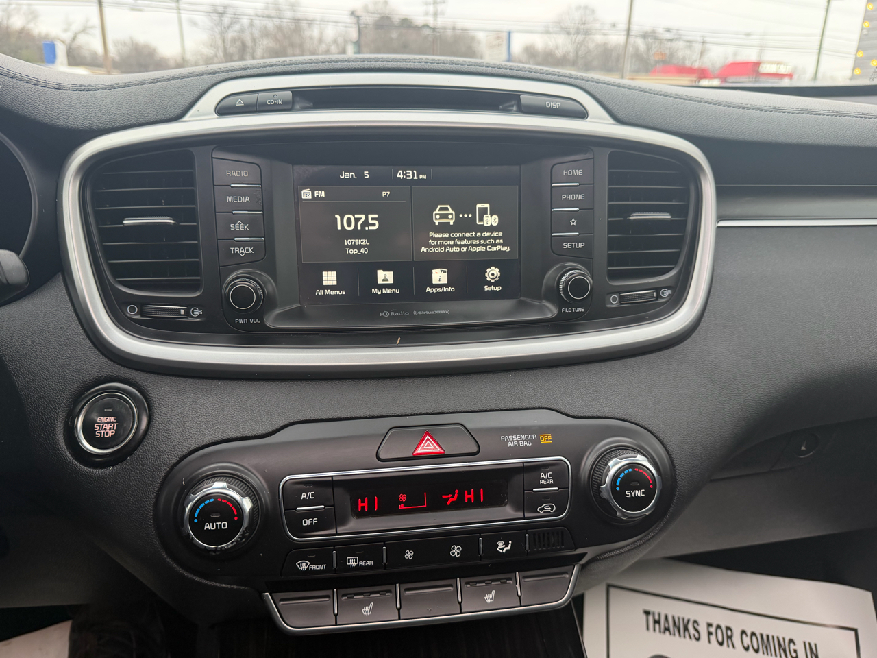 Kia Sorento EX Sport V6 AWD 2019