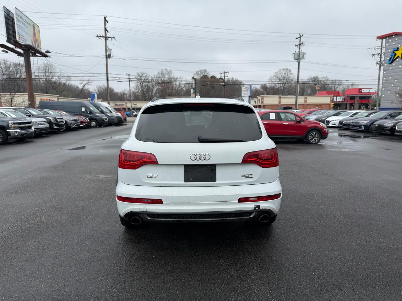 Audi Q7 quattro 4dr 3.0T S line Prestige 2014