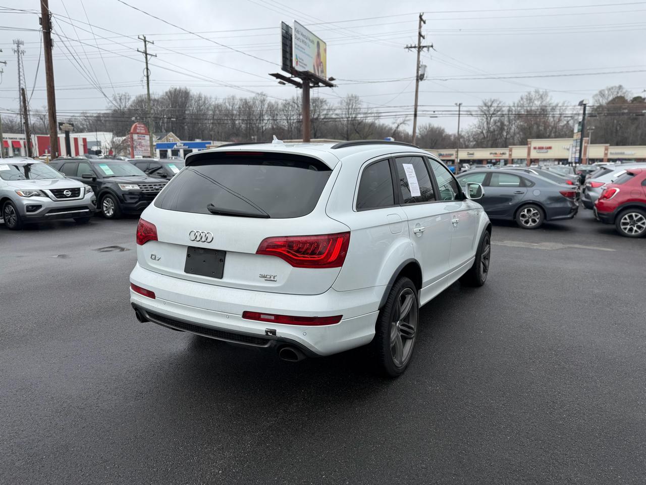 Audi Q7 quattro 4dr 3.0T S line Prestige 2014