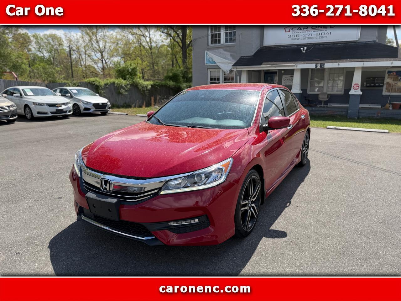 2016 Honda Accord Sedan 4dr I4 CVT Sport w/Honda Sensing