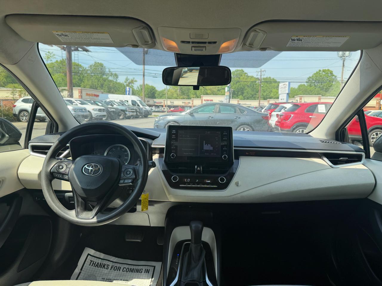 Toyota Corolla LE CVT (Natl) 2020