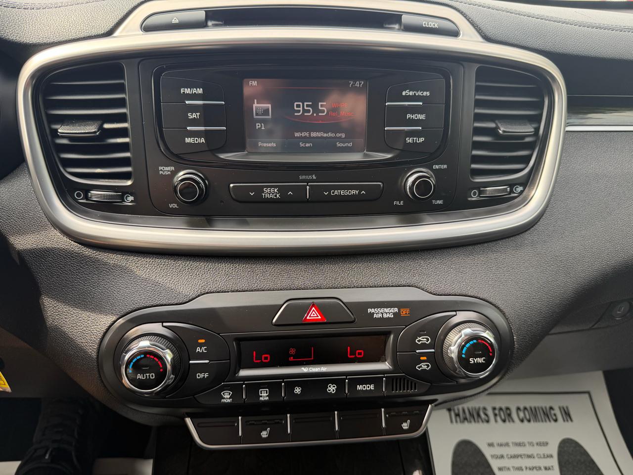 Kia Sorento AWD 4dr 2.0T EX 2016
