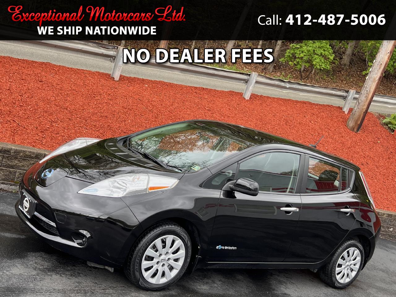 Used 2017 Nissan Leaf SL Hatchback for Sale in Glenshaw PA 15116 Exceptional Motorcars Ltd.
